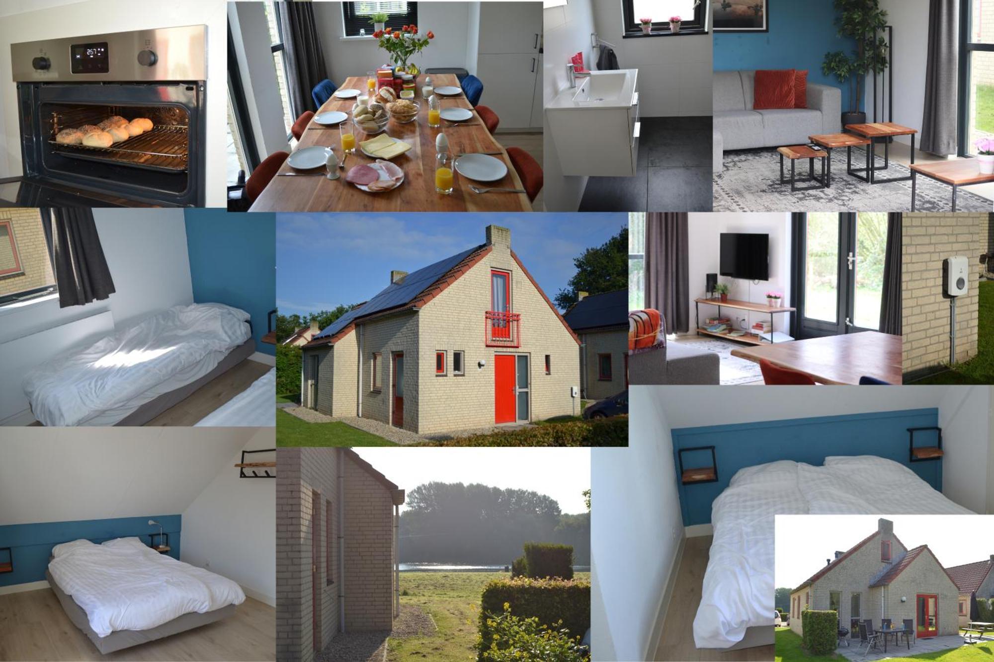 Comfortabel 6P Vakantiehuis Met Laadpaal Ewijk Экстерьер фото